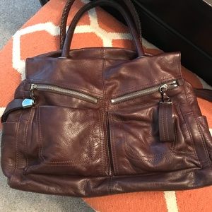 MAKE AN OFFER!!!  B. Makowsky brown leather bag